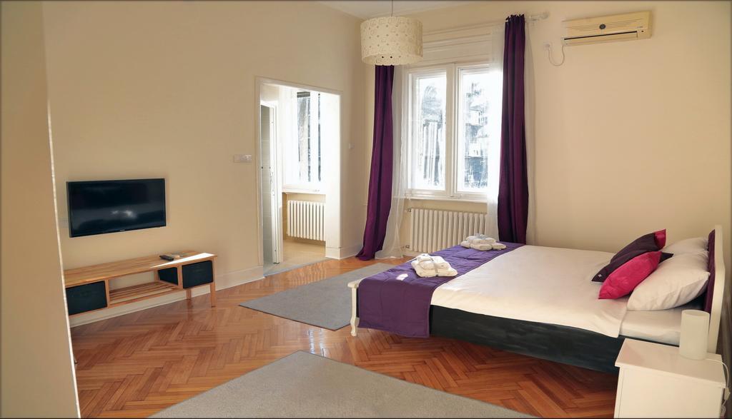 Apartment Central Belgrado Habitación foto